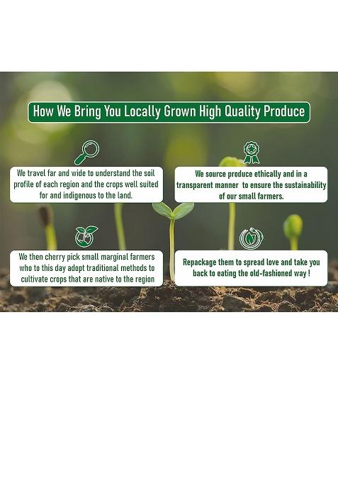 Aranyaka Navara Red Rice | 1000G | (Raw, Unpolished, Medium Grain) | Diabetic Friendly | Red Rice |