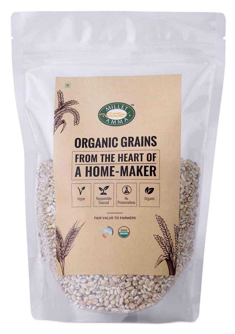 Millet Amma Organic Barley Grain 2Kg (500 Gm X 4 Pack)