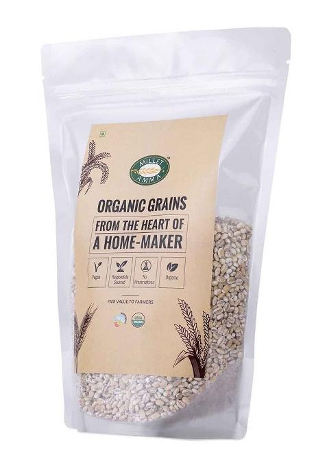 Millet Amma Organic Barley Grain 2Kg (500 Gm X 4 Pack)