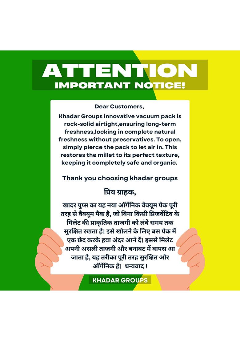 Siridhanyalu Multigrain Mixed Millet Flour (Atta) | Siridhanyalu Nature'S Super Foods Mixed Multi Millet Flour Multi Millet Powder Gwt 2.5Kg New Tech Rock-Hard Vacuumed Pack