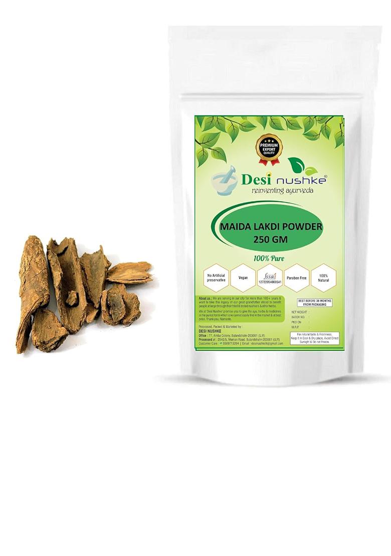 Meda Lakdi Powder | Maida Lakdi Powder 250 Gm | Litsea Glutinosa | Maida Wood Powder