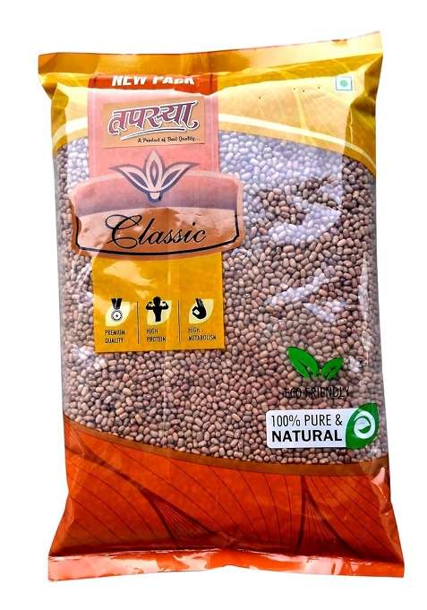 Tapasya Matki Whole Rich In Protein & Fibre Sabut Moth Bean Unpolished Organic Moth Whole Gluten -Free Moth Beans Turkish | 1 Kg
