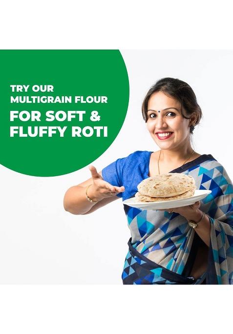 Wheafree Multigrain Gluten Free Atta (5Kg) (Pack Of 1) | Soya Free | Lactose Free | Easy To Digest | Suitable For Celiacs | Healthy And Tasty | Vegetarian