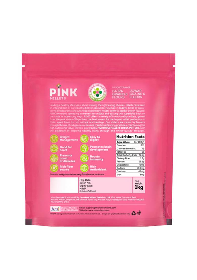 Pink Millets Whole Bajra