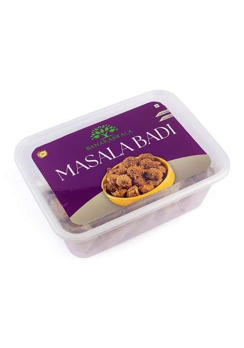 Banaraswala Masala Badi | Made With Premium Urad Dal & Spices | Handmade & Sun-Dried | No Preservatives | 400G
