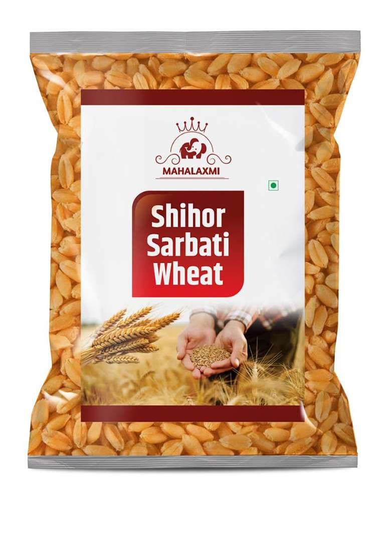Mahalaxmi Shihor Sarbati Wheat 1Kg - Indya