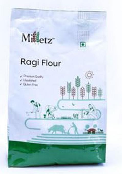 Organic Ragi Millet Flour | Ragi Atta | Finger Millet Flour | Gluten-Free, Pesticides Free, Chemical Free, Non Gmo