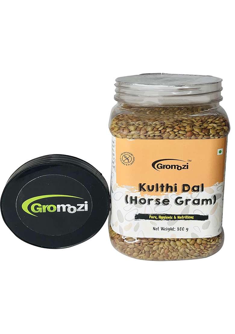 Gromozi Kulthi Dal | Horse Gram | Kulthi | Kulath | Horse Gram | Gahat Hurali Kalu | Kulthi Beans | Kollu Paruppu | Kollu | Vulavalu | Kurthi Dal - 800 Grams - Indya