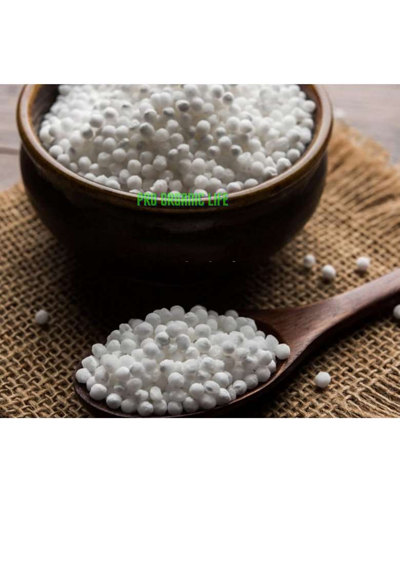 Pro Organic Life Indori Sabudana Pearls, Sago Small Sabudana 450 Grm - Indya