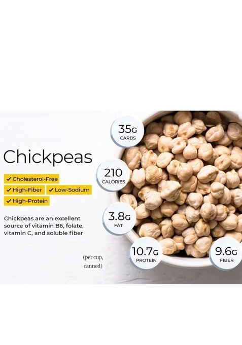 Nnorganic Unpolished Kabuli Chana (Big Size),1Kg Whole Chana, Premium Chickpeas