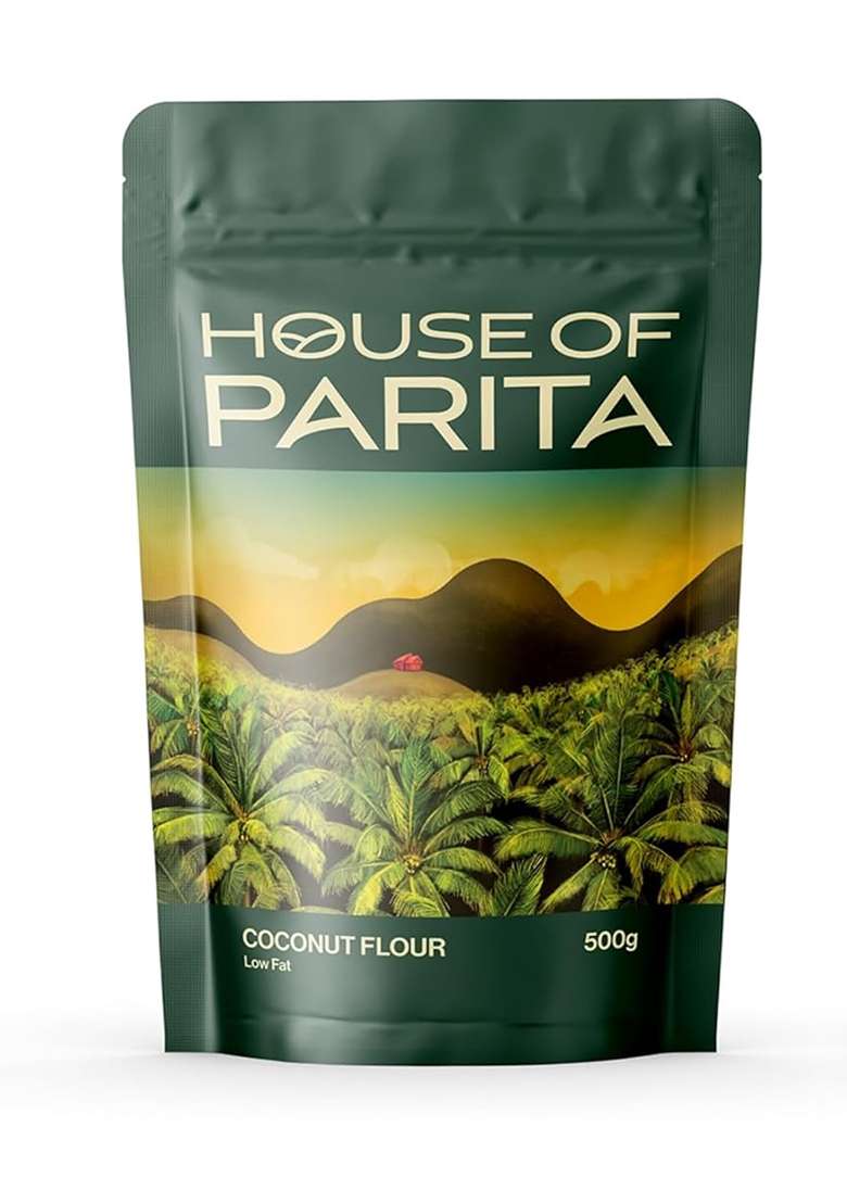 House Of Parita Unsweetened Coconut Flour - Non-Gmo, High Protein, Perfect For Bread, Cookies, And Other Healthy Recipes - Indya