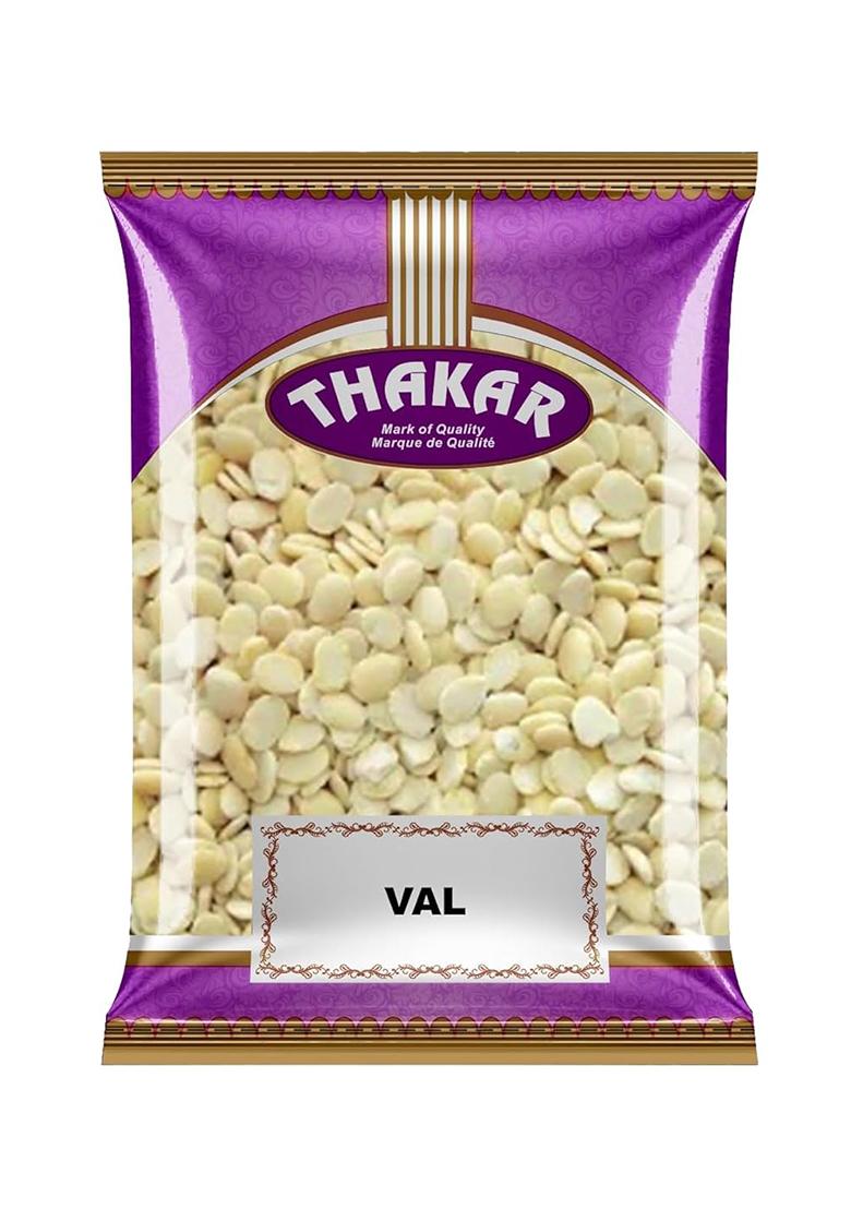 Thakar Unpolished Val Dal 500G | Split Broad Beans | Field Beans Dal | Rich In Protein & Fiber | Ideal For Maharashtrian & Gujarati Cuisine | Unpolished, Natural & Healthy Pulses | Gluten-Free & Vegan.