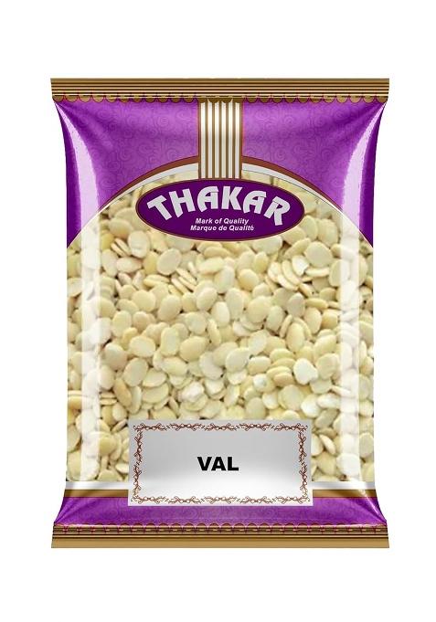 Thakar Unpolished Val Dal 500G | Split Broad Beans | Field Beans Dal | Rich In Protein & Fiber | Ideal For Maharashtrian & Gujarati Cuisine | Unpolished, Natural & Healthy Pulses | Gluten-Free & Vegan.