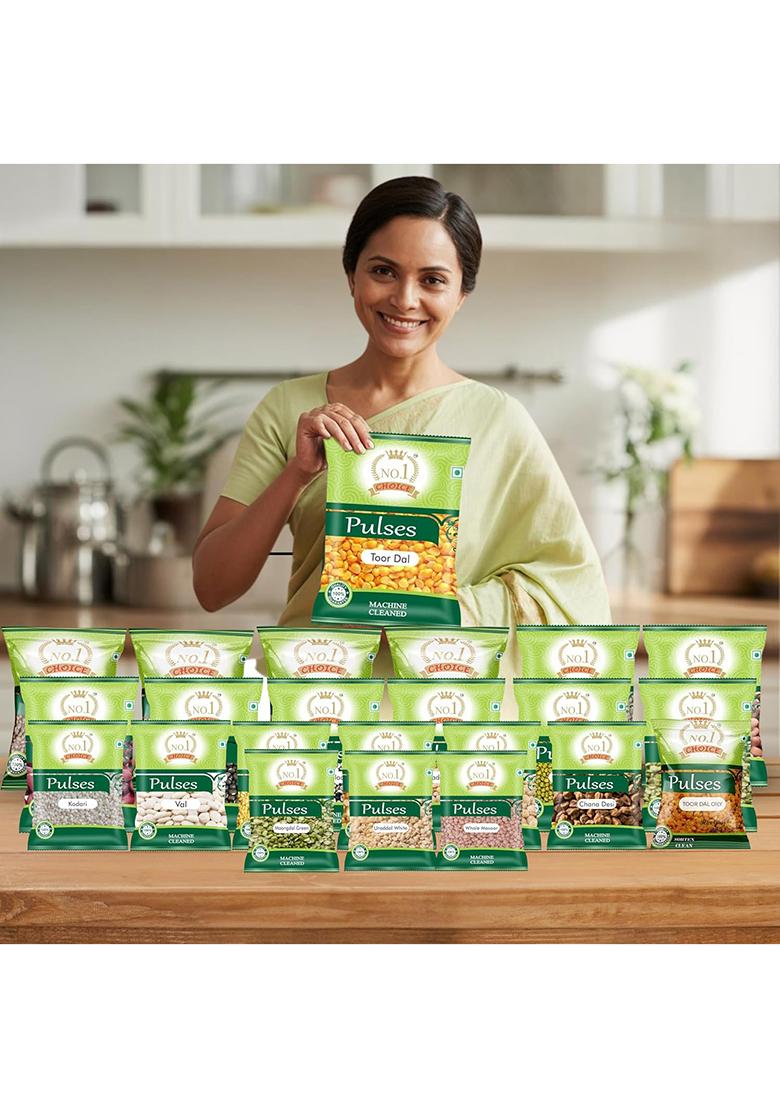 No.1 Choice Masoor Dal 5Kg Unpolished Red Lentils, High In Protein & Fiber, Gluten-Free, Ideal For Indian Cooking