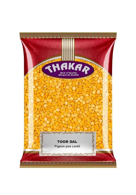 Thakar Unpolished Toor Dal 500G | Premium Arhar Dal | Unpolished & 100% Natural | Rich In Protein & Fiber | Indian Pulses For Daily Cooking | Soft Texture, Quick To Cook | Gluten Free.