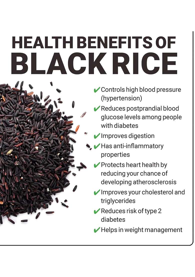 Naachiyaa Karuppu Kavuni Rice 500G,Premium Organic Karuppu Kavuni Rice – Black Kavuni Traditional Rice – Rich In Iron & Antioxidants – Natural & Healthy Ancient Grain - Indya