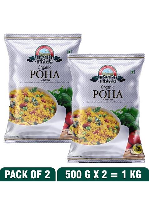 Health Fields Organic Poha/Flattened Rice