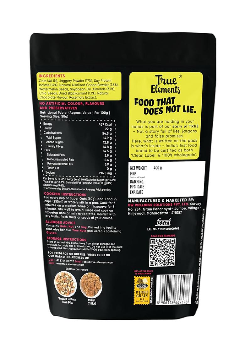 True Elements Protein Oats 400Gm