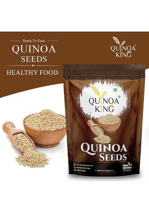 Quinoa King 100% Natural Quinoa 900G High Protein & Fibre Healthy Food Quinoa Seeds For Breakfast