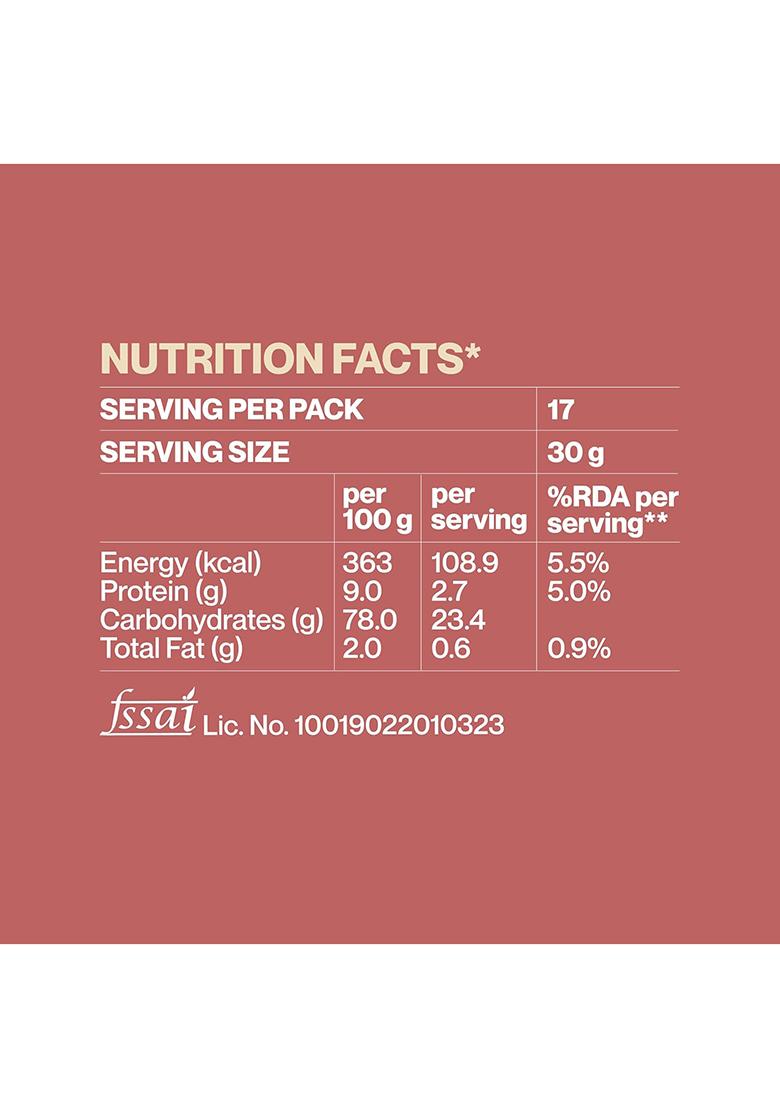 Zama Organics Indrayani Rice 500G Pack Of 2 | | Premium, Aromatic Grain | Gluten-Free, Easy To Digest | Rich In Nutrients | Ideal For Traditional Dishes | Grown By Farmers In Maharashtra