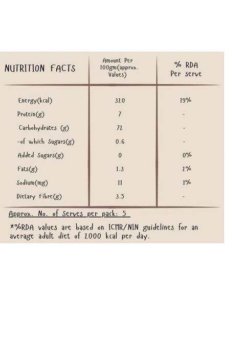 Arrinie Premium Ragi Flour (450G) | 100% Natural & Gluten-Free | Stone-Grounded Nachni Atta | Rich In Calcium, Iron & Fiber
