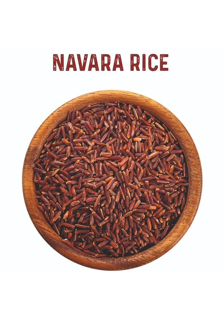 Midday Fresh Navara Rice | Kerala Njavara Ushadha Karkkidaka Kanji Ari, 1Kg