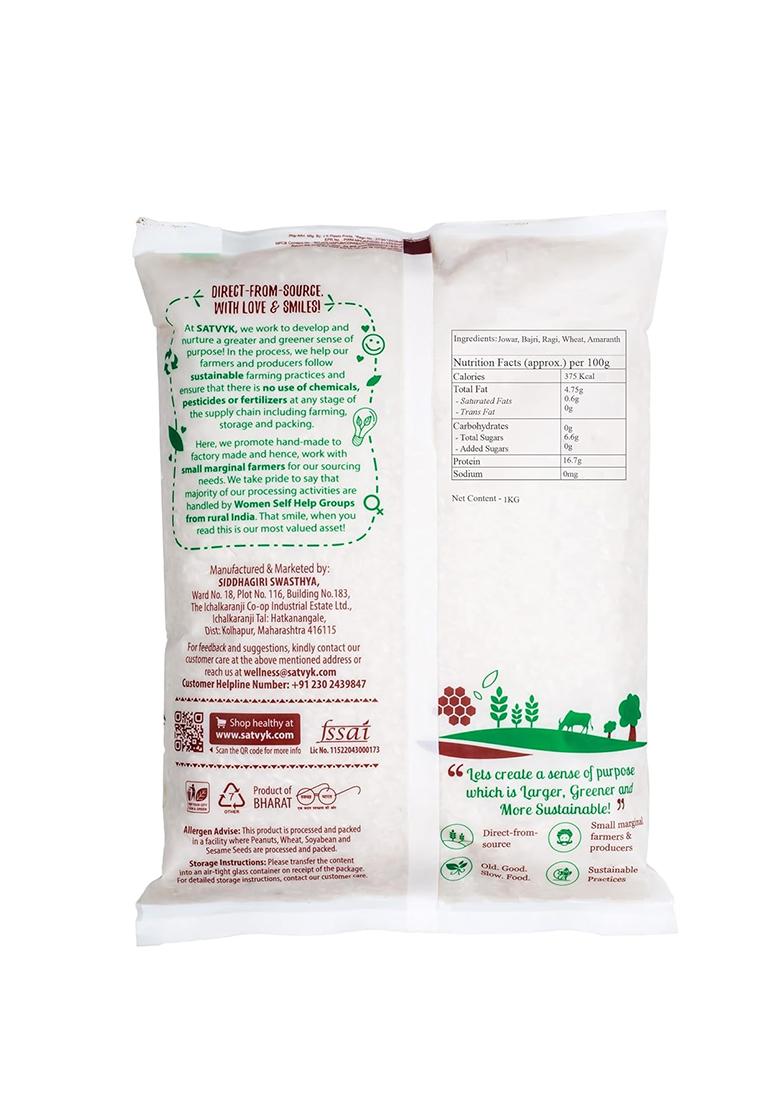 S Siddhagiri'S Satvyk The Health Re Store Multigrain Flour