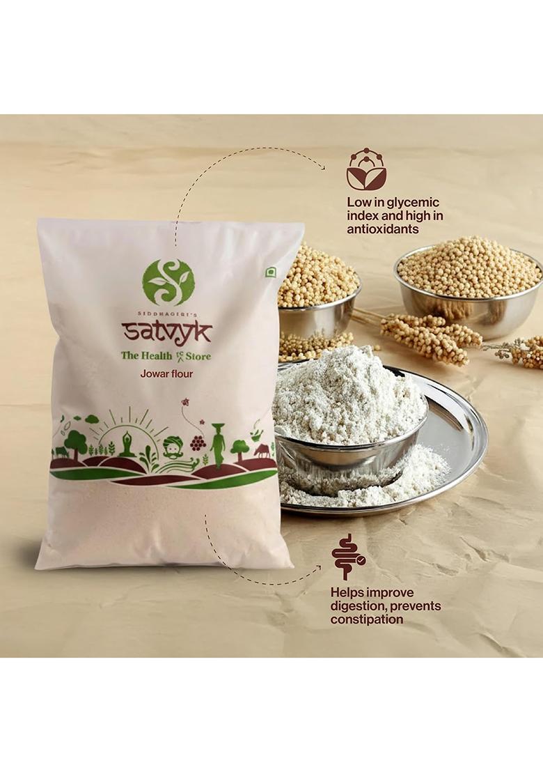 S Siddhagiri'S Satvyk The Health Re Store Multigrain Flour