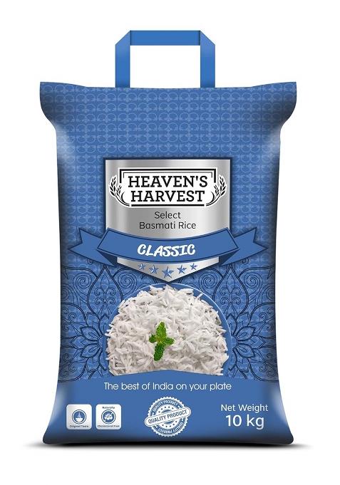 Heaven'S Harvest Select Classic Basmati Rice Tasty, Long Grain | 10 Kg