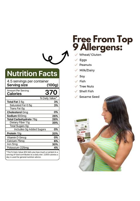 Nihkan Gluten Free Baking Mix Flour With Millets