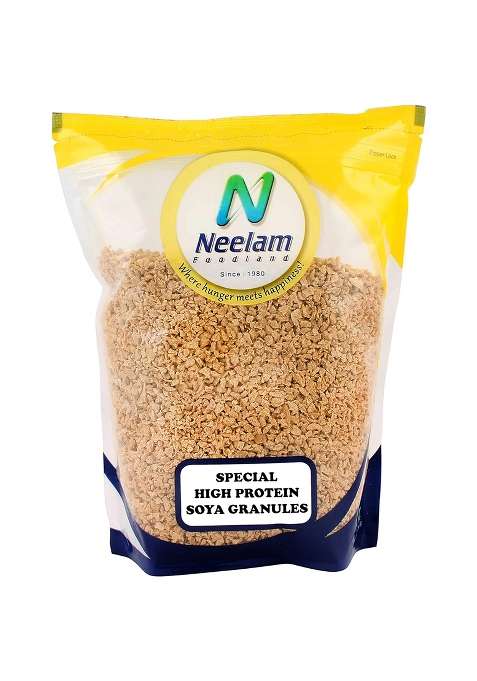 Neelam Foodland Soya Mince Bits (Soya Keema),400G