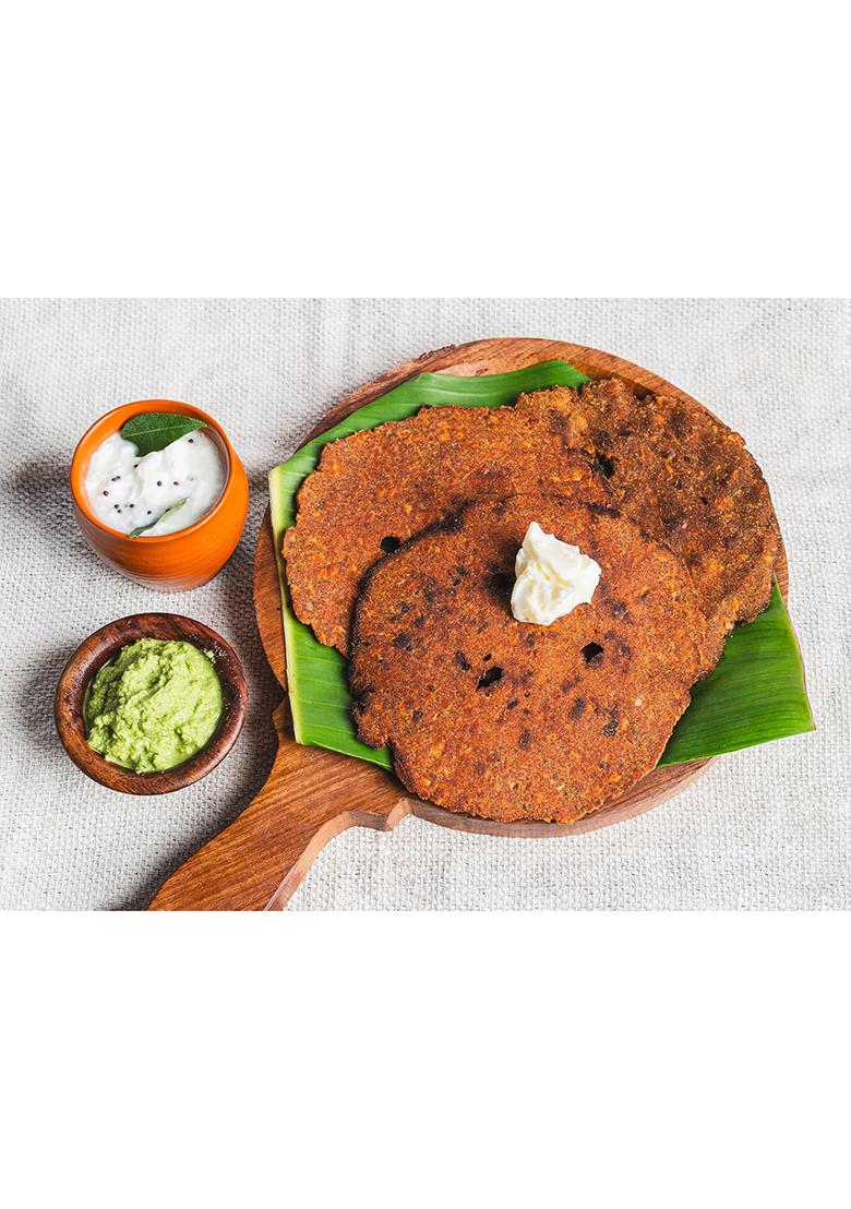 Thalipeeth Bhajani Atta, Instant Thalipeeth Mix From Damle With 18 Healthy Grains, Protein-Rich Multi Grain Flour, No Preservatives, 500Gm Pack Of 2 (250Gm Each)