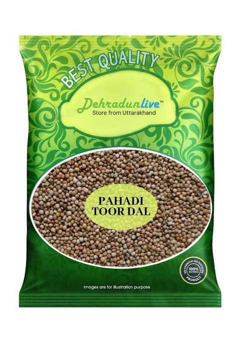 Dehradun Live - Pahadi Toor Dal/Sabut Arhar Dal/Whole Tor Dal/Whole Pigeon Pea/Unpolished Healthy & Tasty 950 Gms
