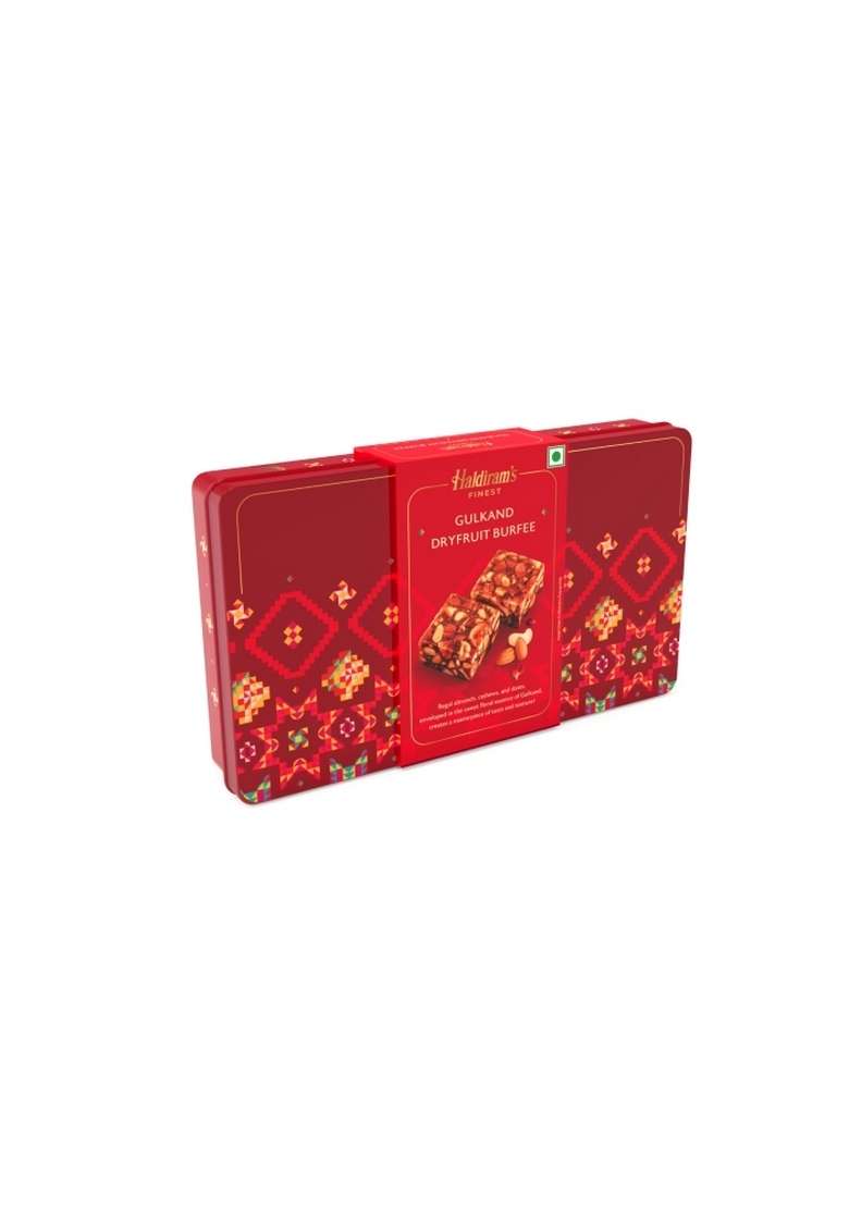Haldirams Gulkand Dryfruit Burfee (250 G) - Indya