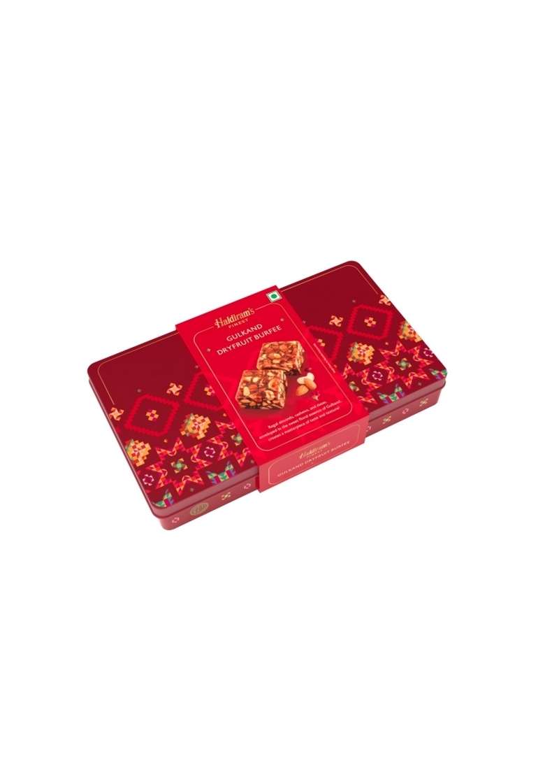 Haldirams Gulkand Dryfruit Burfee (250 G) - Indya