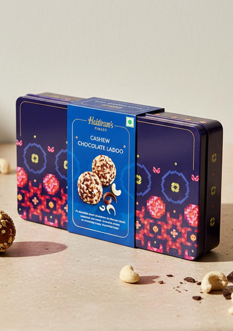 Haldirams Cashew Crunchy Chocolate Ladoo (250 G)