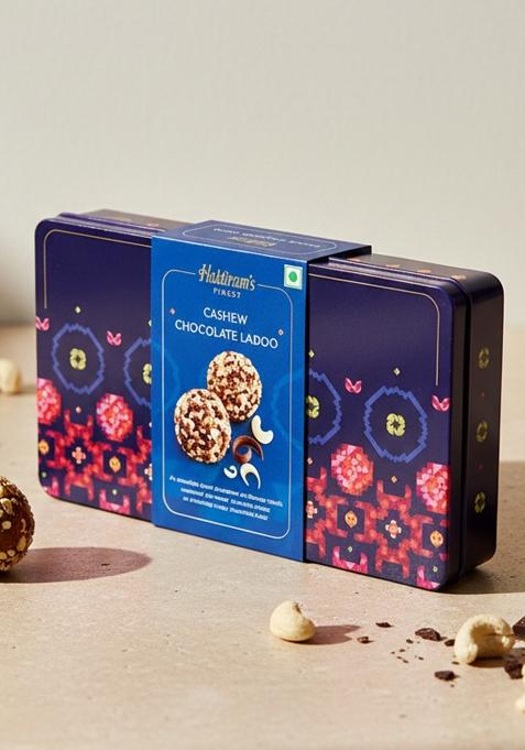 Haldirams Cashew Crunchy Chocolate Ladoo (250 G)