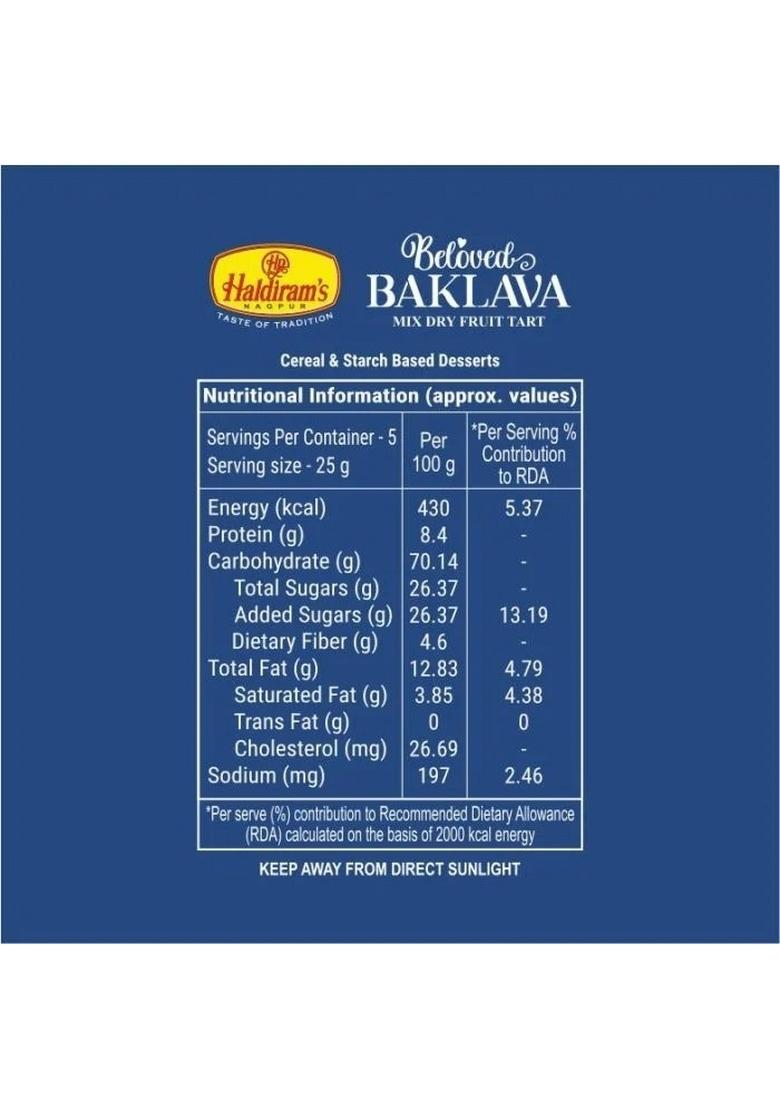Haldirams Baklava