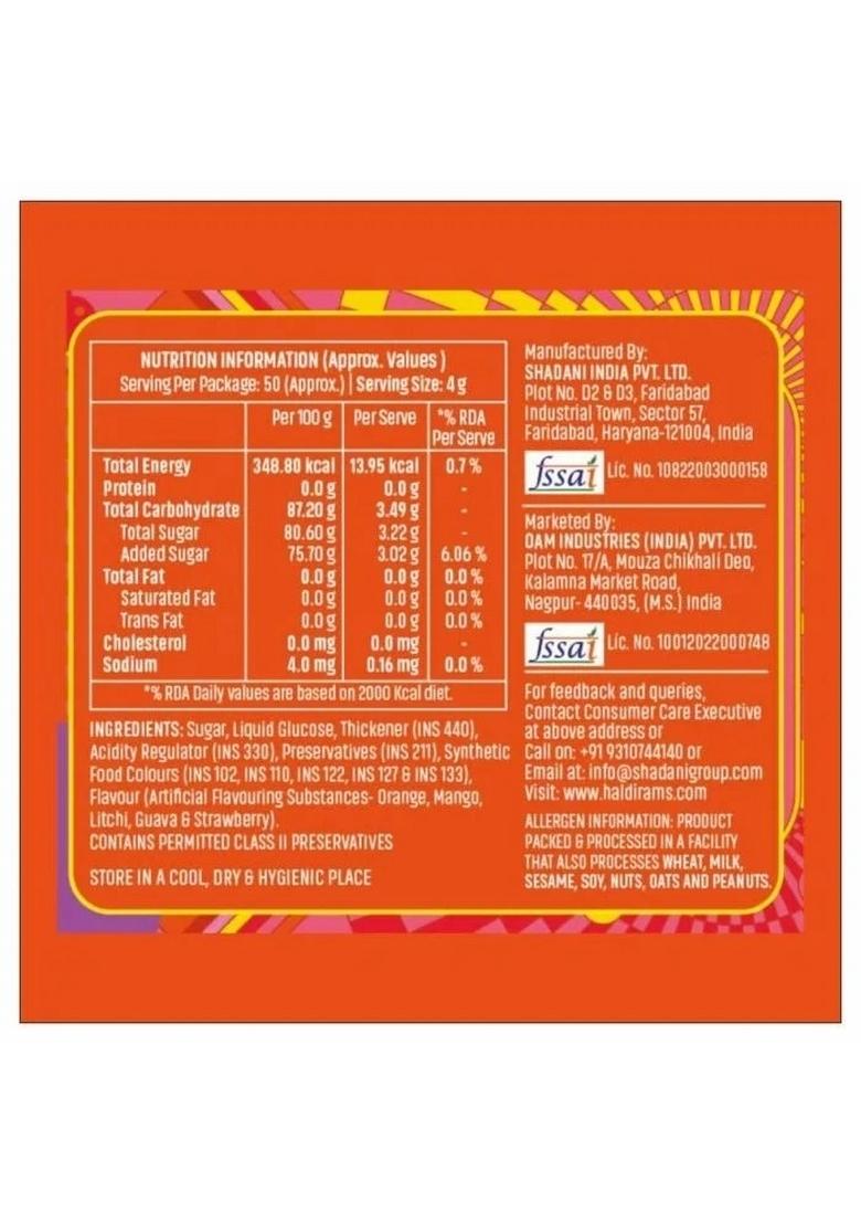 Haldirams Mix Fruit Candy