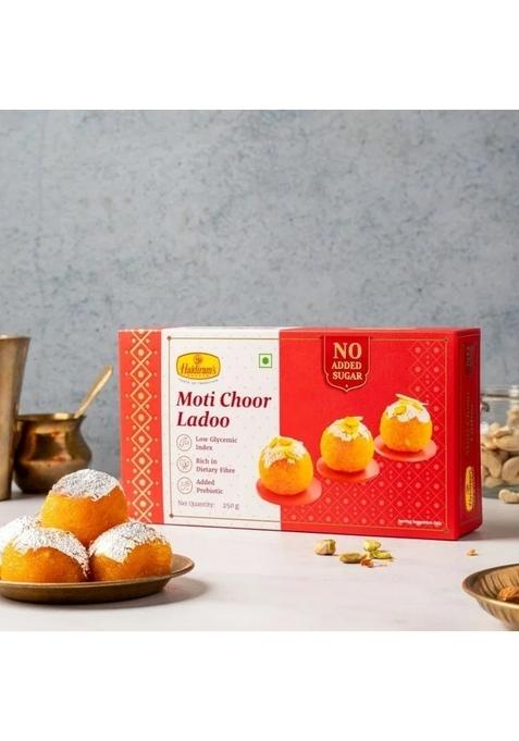 Haldirams Moti Choor Ladoo -No Added Sugar (250 G)