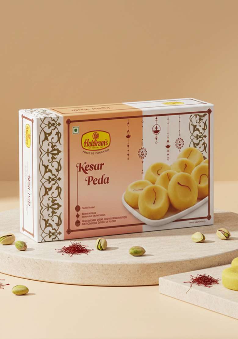Haldirams Kesar Peda (250 G) - Indya