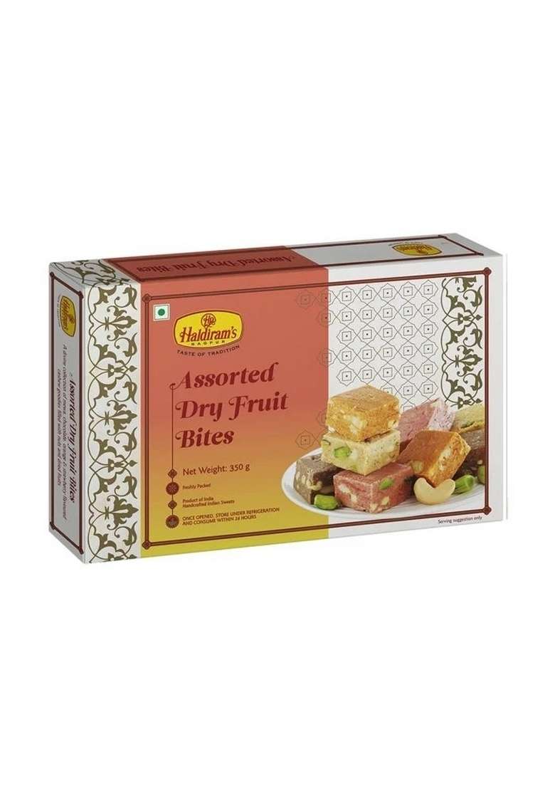 Haldirams Assorted Dry Fruit Bites (350 G) - Indya