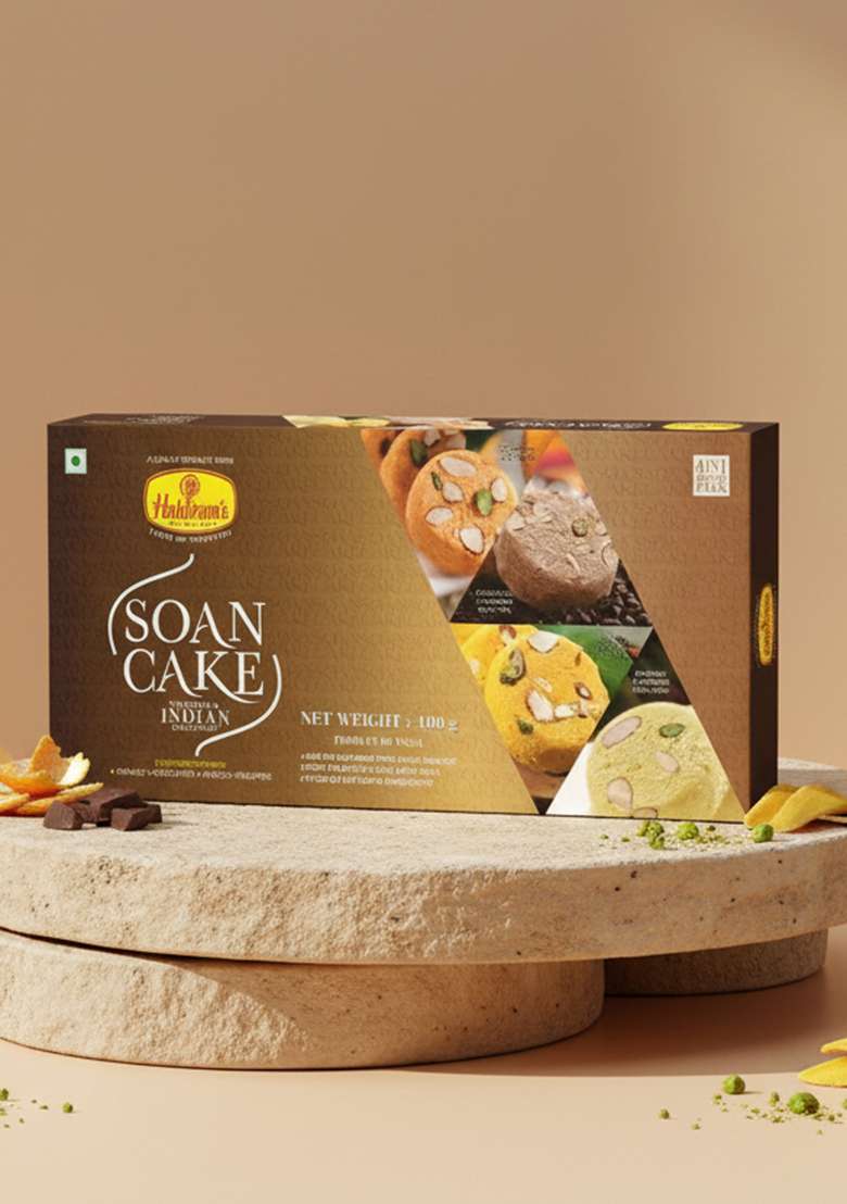Haldirams Soan Cake (Multi Flavour) (400 G) - Indya