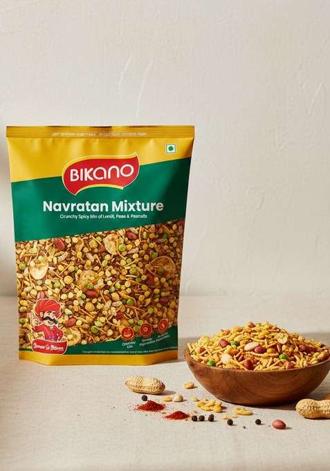 Bikano Navratan Mixture – Spicy & Crunchy Namkeen | 1kg Pack