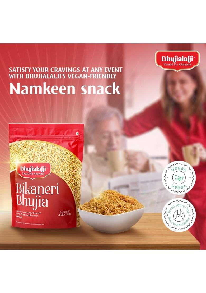 Bhujialalji Bikaneri Bhujia – Rajasthani Spicy Namkeen | 1kg