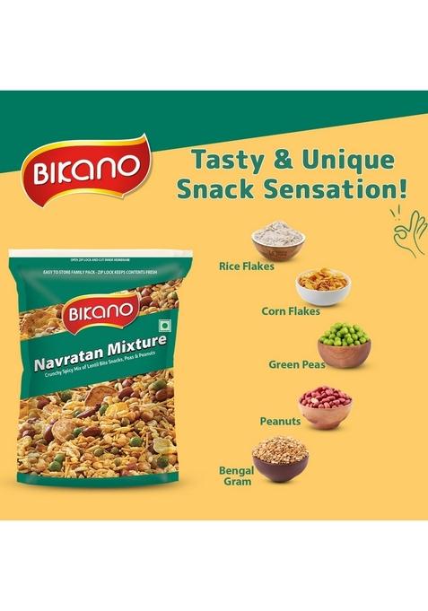 Bikano Navratan Mixture – Spicy & Crunchy Namkeen | 400g + 25% Extra