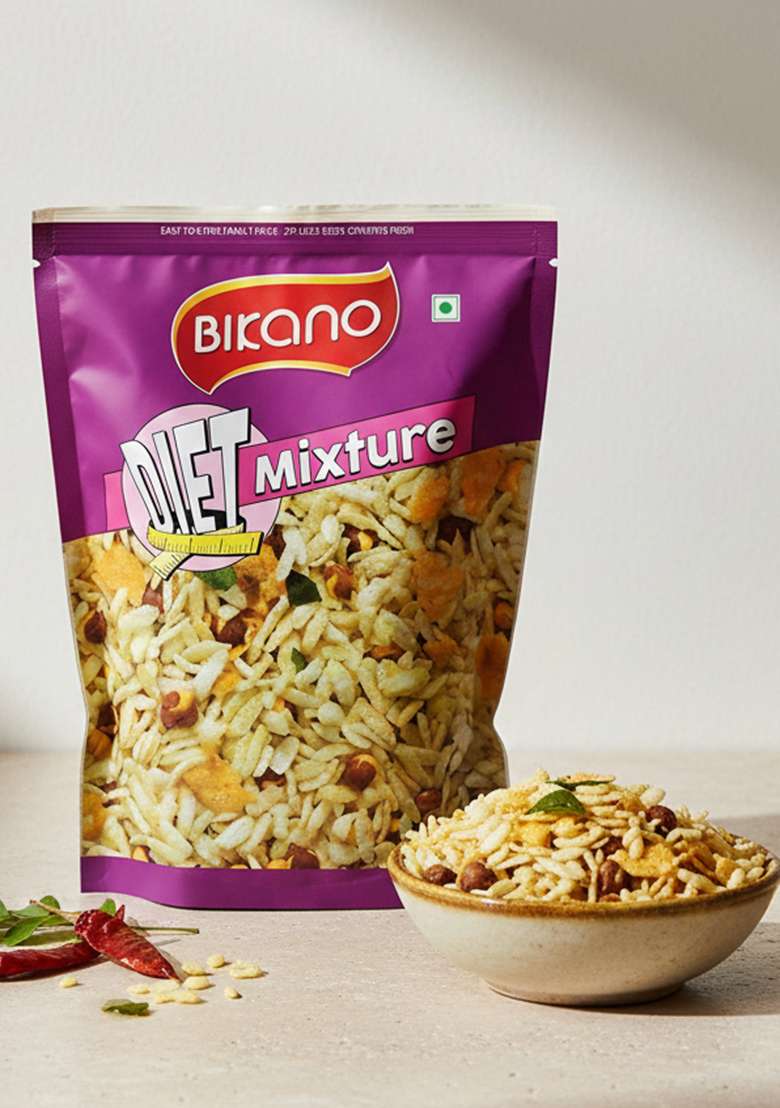 Bikano Diet Mixture – Light & Crunchy Namkeen Snack | 500g Pack - Indya