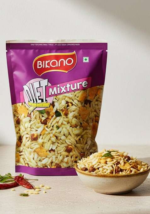 Bikano Diet Mixture – Light & Crunchy Namkeen Snack | 500g Pack