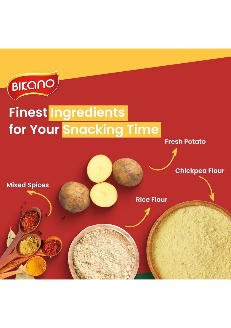 Bikano Aloo Bhujia – Crunchy Classic Namkeen | 400g + 25% Extra