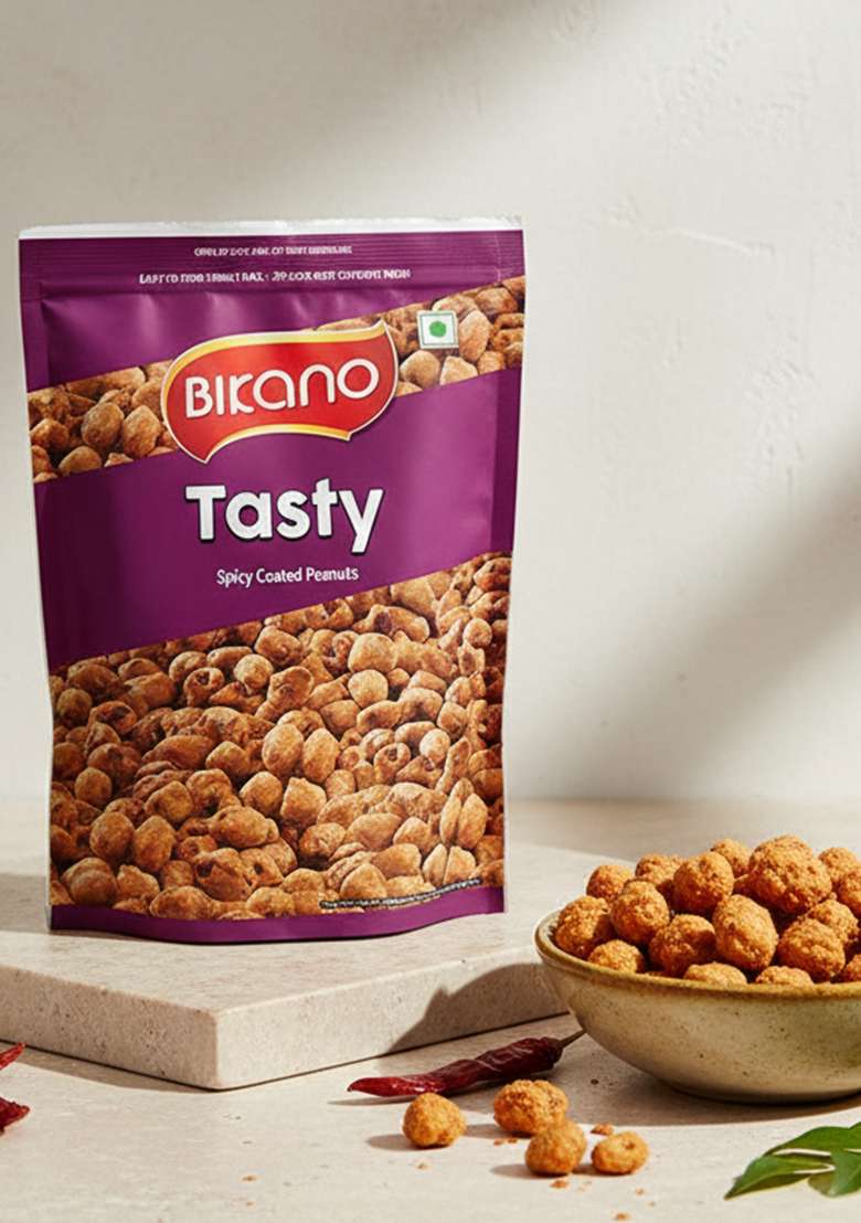 Bikano Tasty 400+50Gram Extra, Dry Fruit, Vegetarian - Indya
